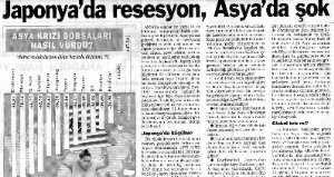 14 Mays 1998 tarihli Milliyet gazetesi