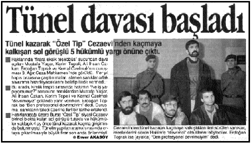 Bursa Cezaevi mahkemesi 1996